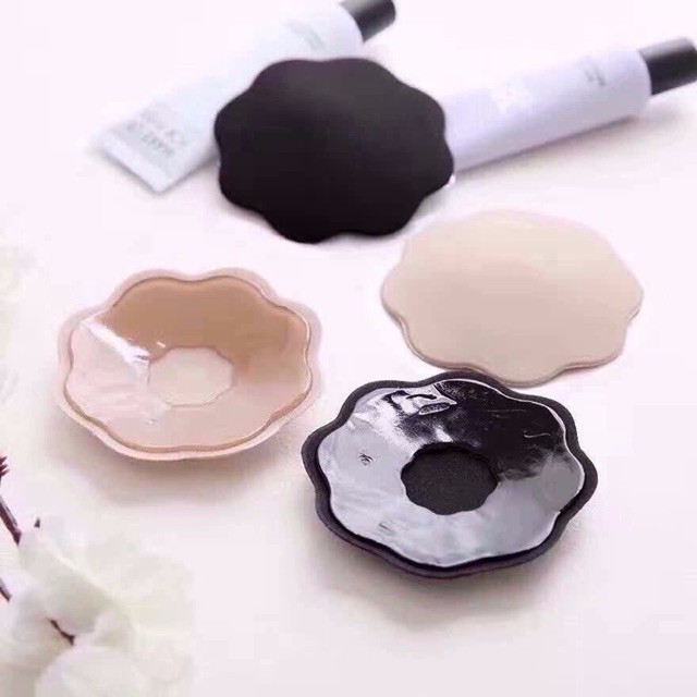 Đôi miếng dán nhũ hoa hình Hoa mai xinh xắn