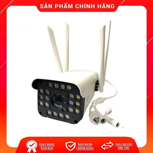 Camera Yoosee Giám Sát Ngoài Trời 3.0MP 4 Râu Full HD,10 Led, 10 Hồng Ngoại,Đàm Thoại 2 Chiều Hình Ảnh Sắc Nét