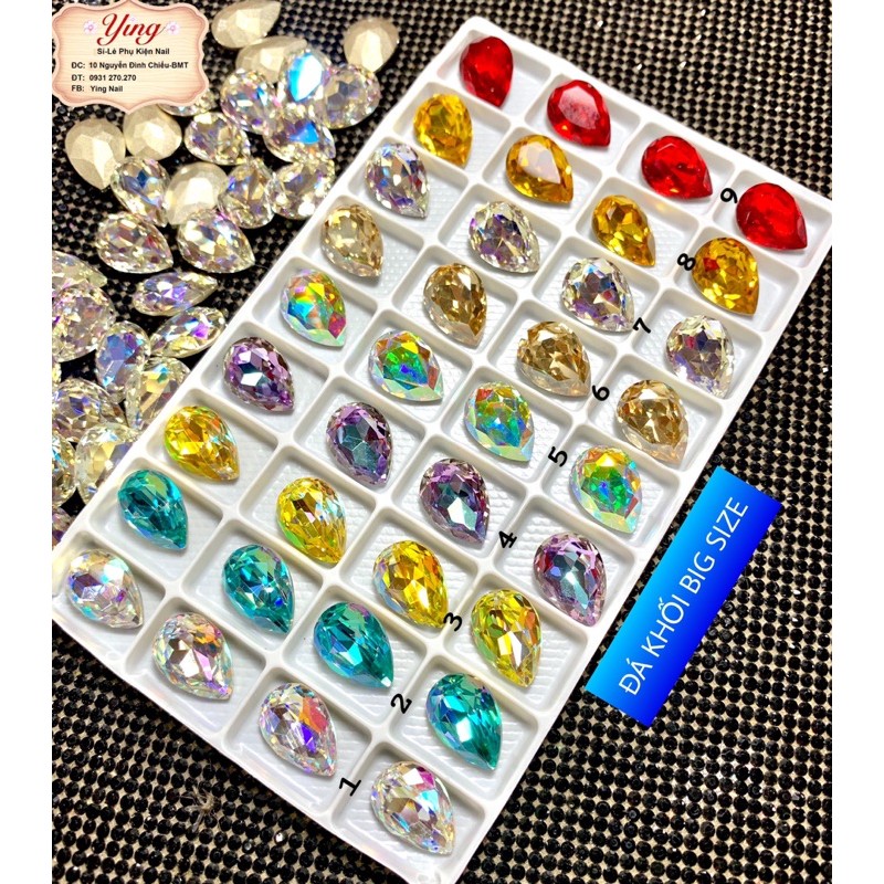 Set 4viên Đá Khối Big Size 10x14