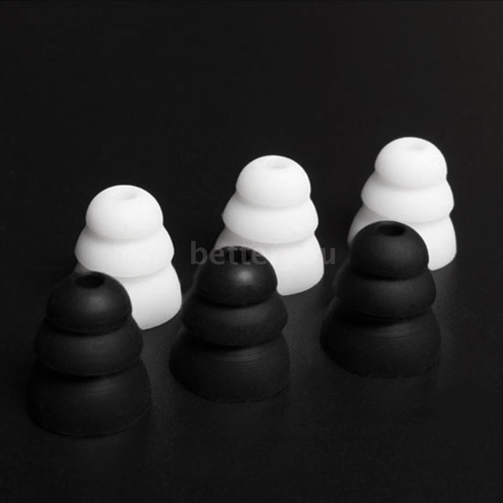 Set 3 Cặp Vỏ Bọc Tai Nghe 3.8mm Bằng Silicone Thân Thiện Với Môi Trường | BigBuy360 - bigbuy360.vn