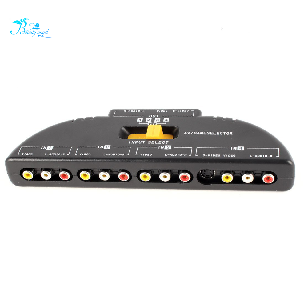 Bộ Chia 4 Cổng Av Rca