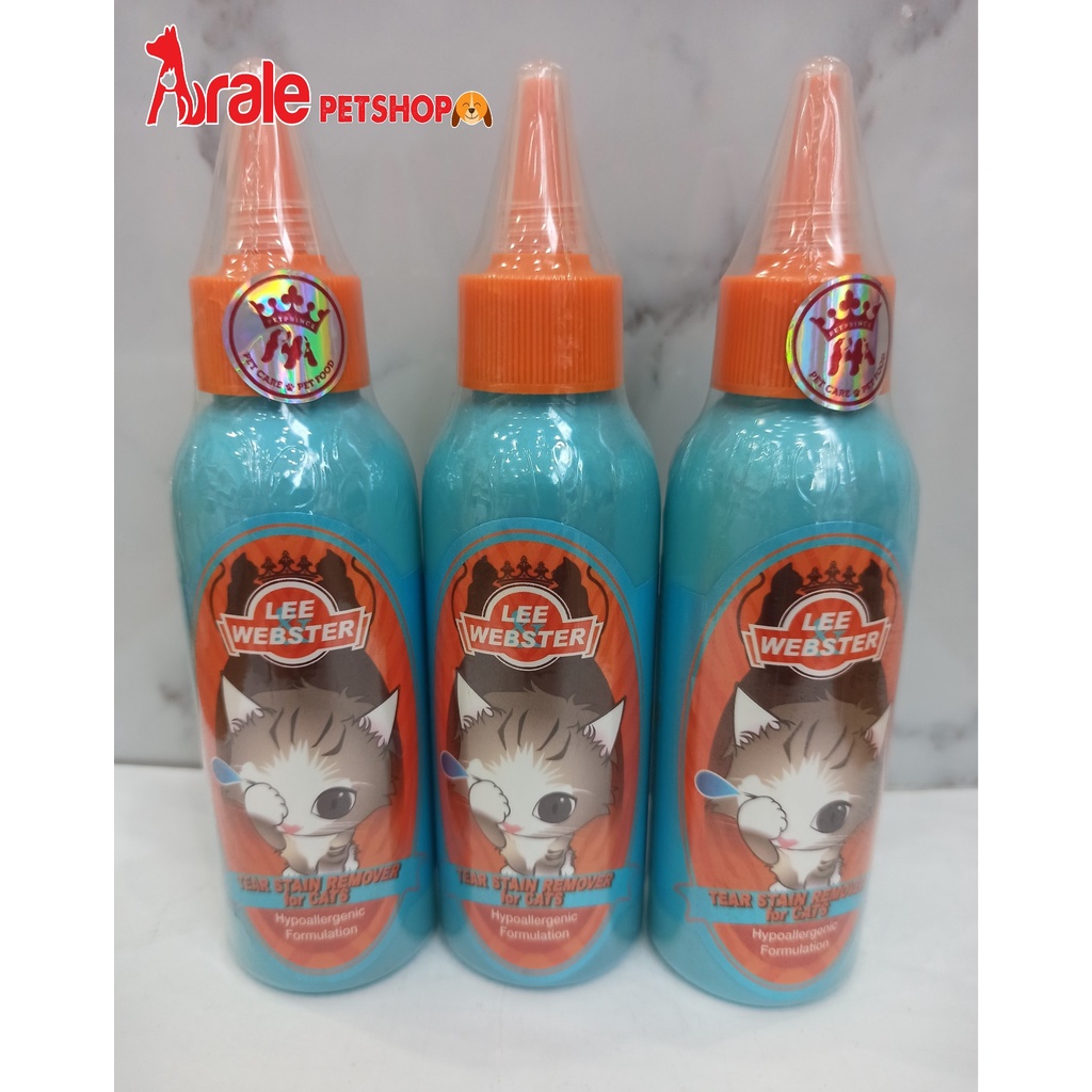 Dung dịch vệ sinh mắt cho mèo Lee&amp;Webster Hàn Quốc 130ML
