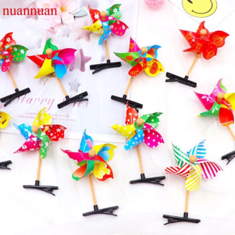 Kẹp tóc chong chóng siêu đang yêu cho bé