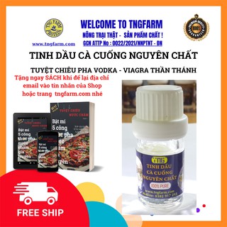 TINH DẦU [Mã TNGF01 NHẬN NGAY 10K] Cà cuống đực 100% nguyên chất - 2bọng cho nước mắm.