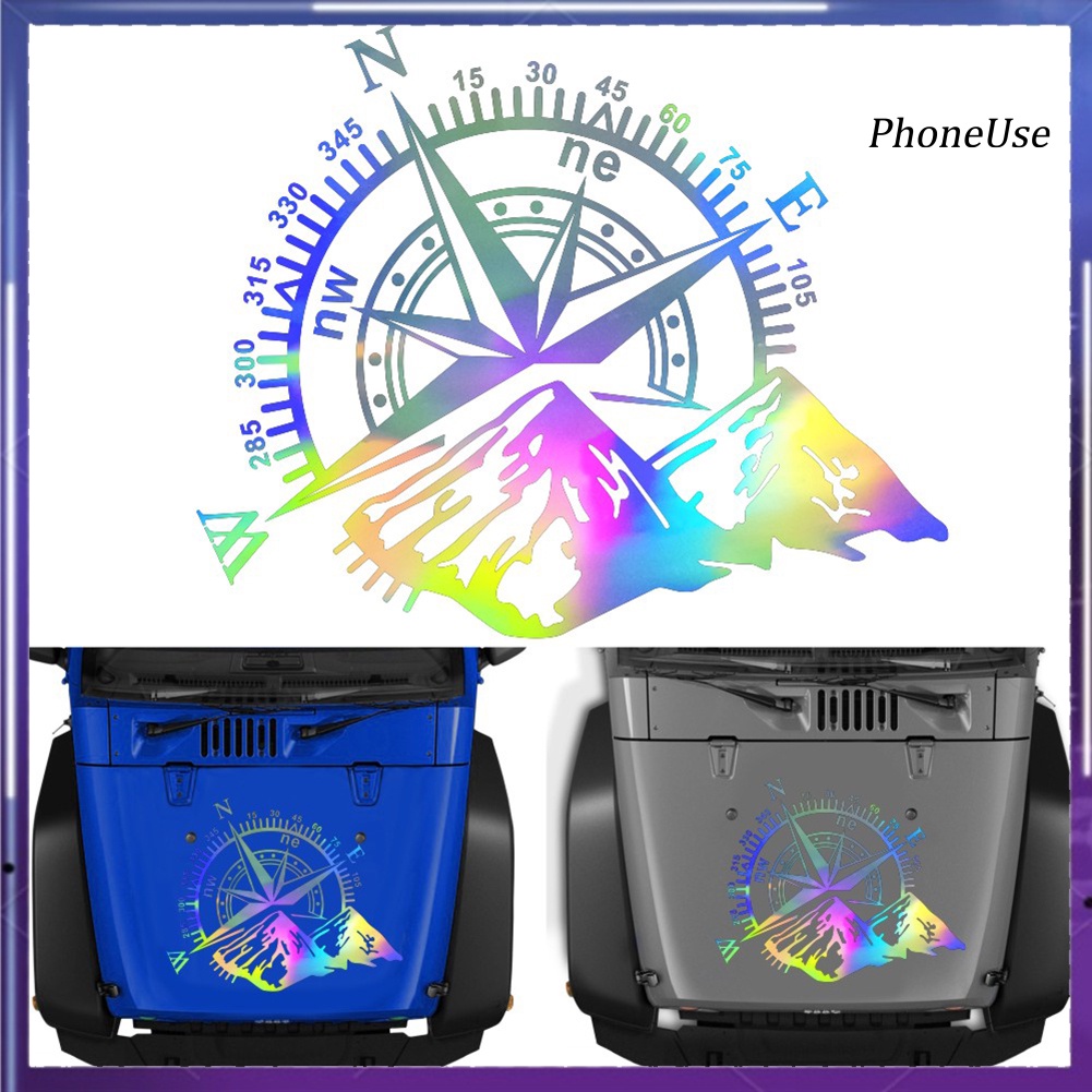Decal PU-D-1100 Laser Dán Xe Hơi Trang Trí Độc Đáo