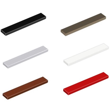 Đồ chơi xếp hình Lego Gạch lẻ Tile 1 x 6