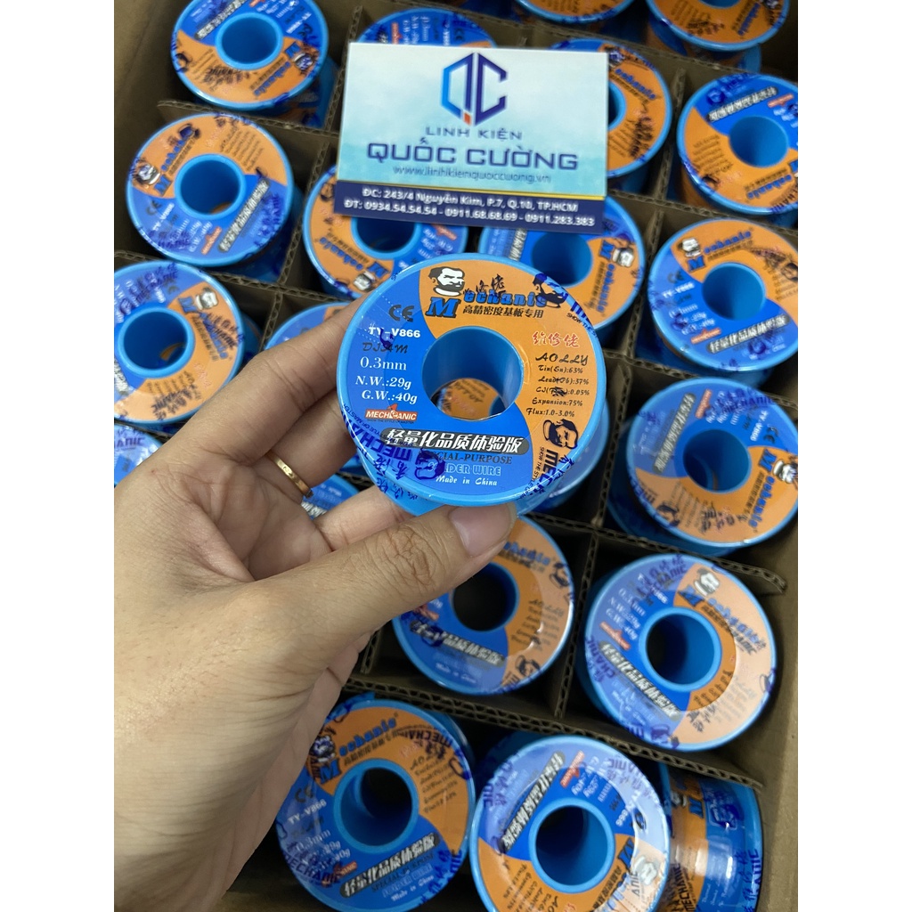 Chì cuộn 0.3 Mechanic