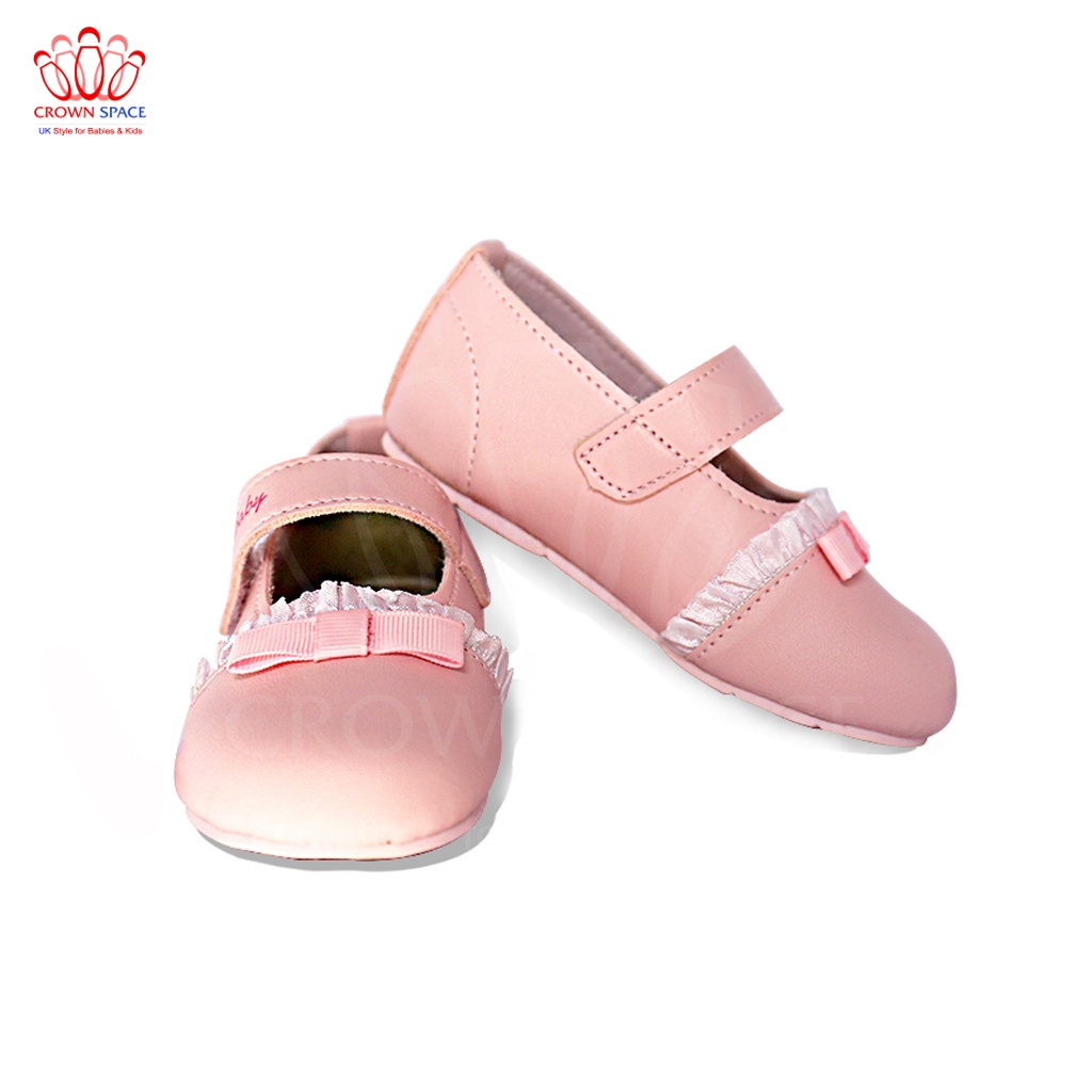 Giày Tập Đi Bé Trai Bé Gái Đẹp CrownUK Royale Baby Walking Shoes Trẻ em Nam Nữ Cao Cấp 051_1067 Nhẹ Êm Size 3-6/1-3 Tuổi
