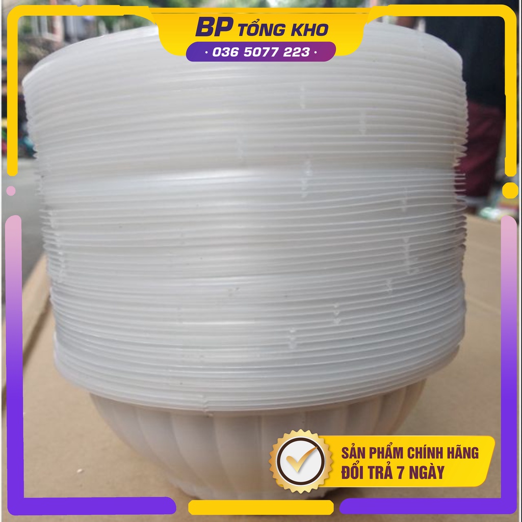Combo 3 bát nhựa dùng 1 lần mang theo các buổi đi dã ngoại, du lịch (size bát ăn cơm miệng bát 12cm, cao 5cm)