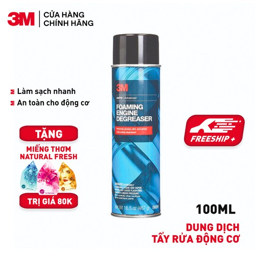 Dung dịch tẩy rửa động cơ 3M 08899 467g - Tặng miếng thơm - Voucher 20k đơn hàng từ 299k