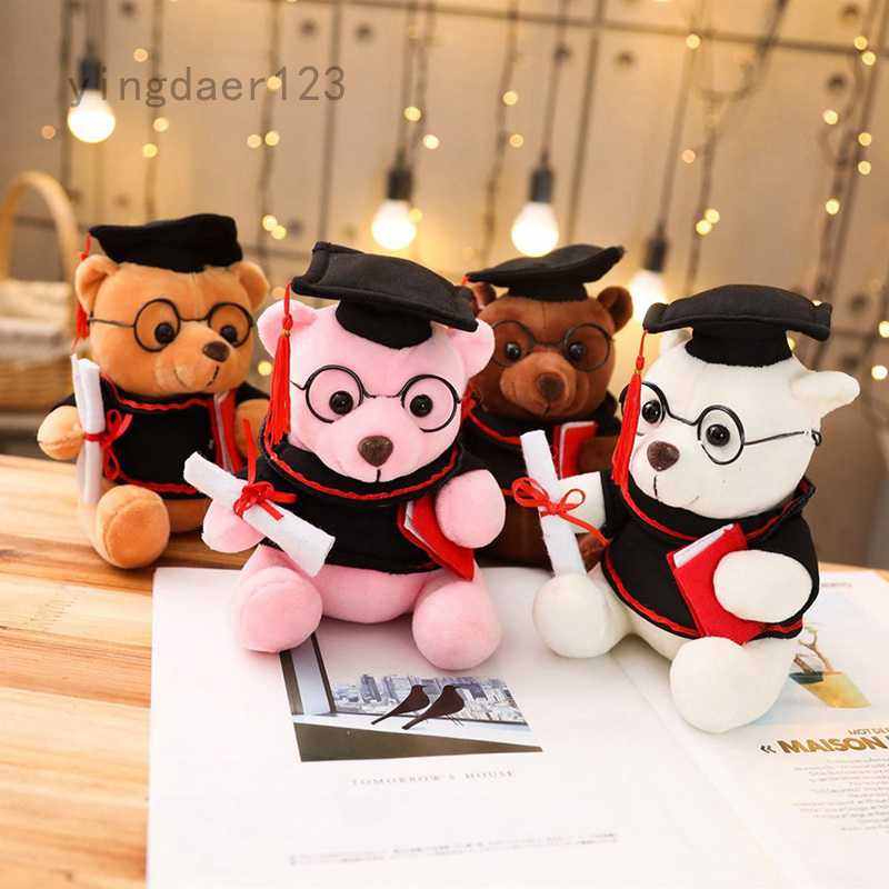 Gấu nhồi bông loại 18cm cho lễ tốt nghiệp 2021