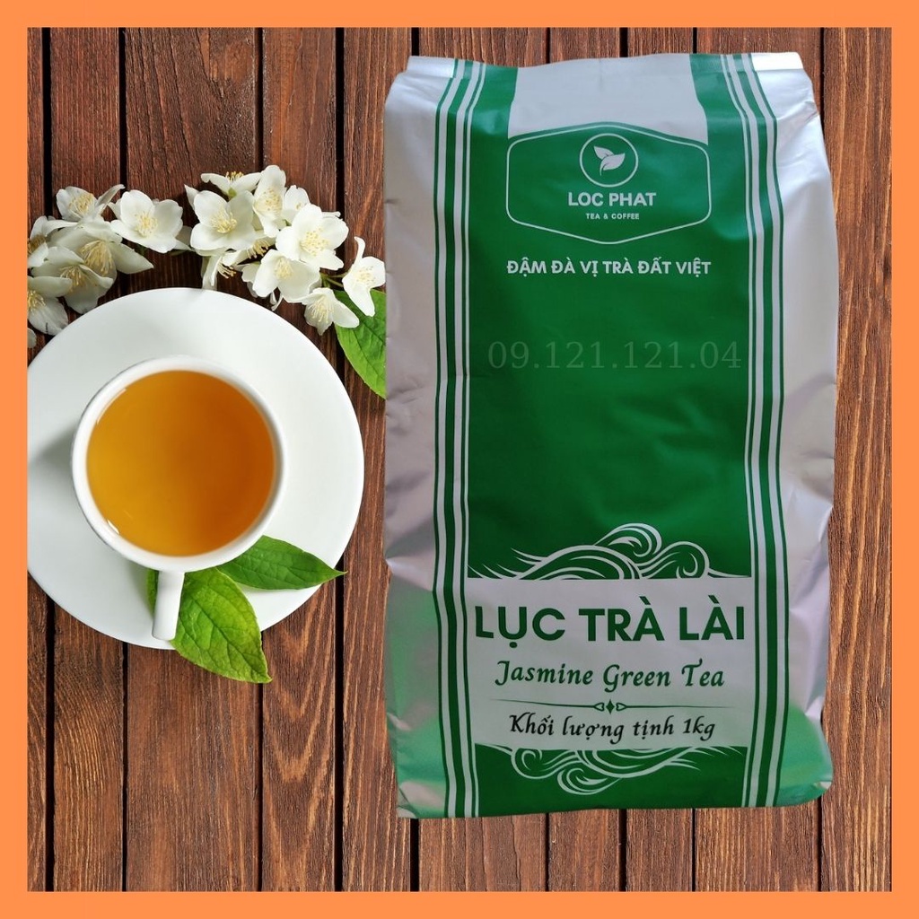 (HT) Trà lài lộc phát-lục trà lài lộc phát 1kg.nguyên liệu làm trà sữa