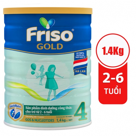 [Mã MKBCS01 hoàn 8% xu đơn 250K] Sữa bột Friso gold 4 1.5kg date 04 2022 thumbnail