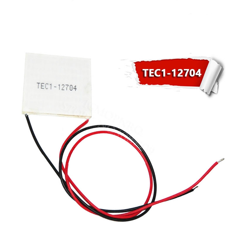 Linh kiện tản nhiệt làm mát TEC1-12703 TEC1-12704 TEC1-12705 TEC1-12706 40*40mm 12V