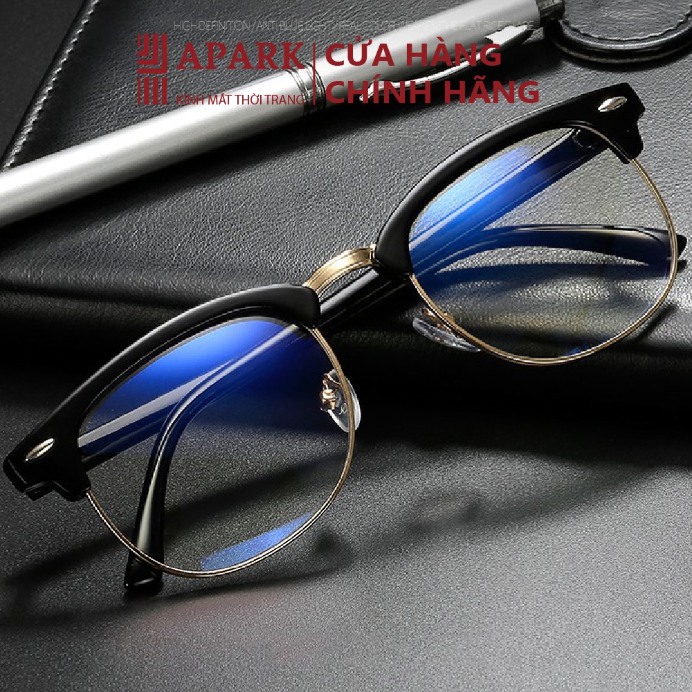 Kính Giả Cận, Gọng Kính Cận Nam Nữ Mắt Vuông To Gọng Dày Bạc Không Độ HOT TRED Hàn Quốc - APARK | BigBuy360 - bigbuy360.vn