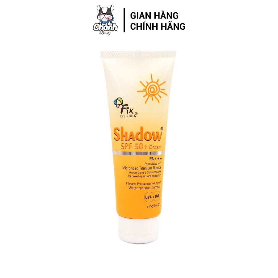 Gel Chống Nắng Toàn Thân Fixderma Shadow SPF 50+ 75g