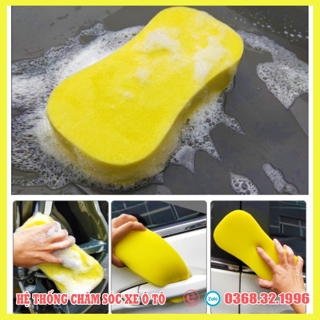 Bọt Biển Đa Năng Rửa Xe, Lau Xe, Lau Bát, Lau Nhà Cao Cấp