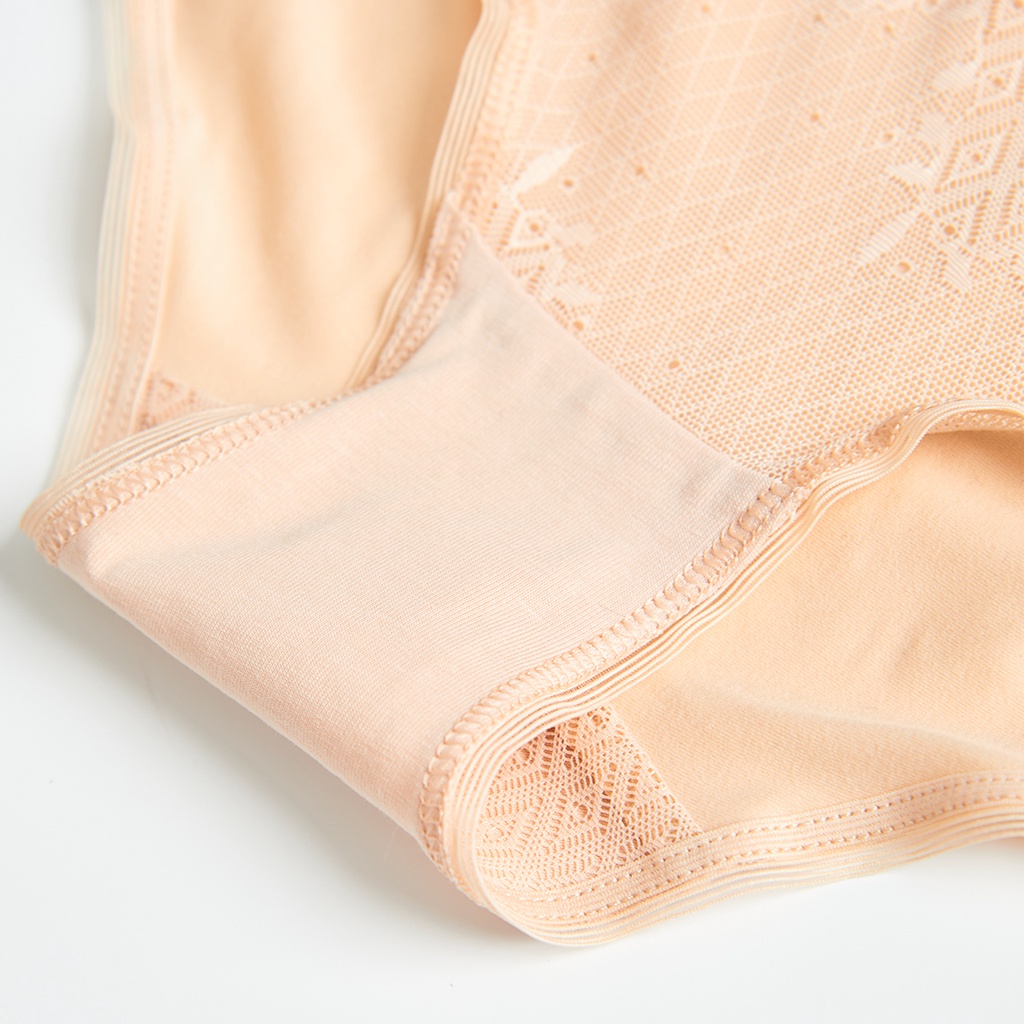 Quần lót thun lạnh phối ren hipster iBasic PANY078