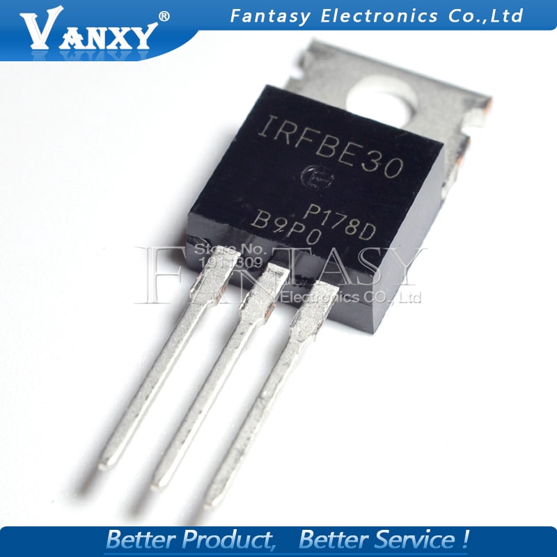 Bộ 10 Linh Kiện Điện Tử Irfe30 TO-220 Irf30Pbf TO220 Chất Lượng Cao