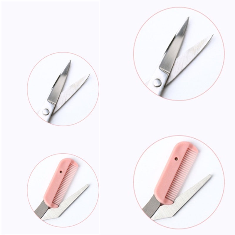 Kéo tỉa lông mày bằng thép không gỉ cho người mới bắt đầu