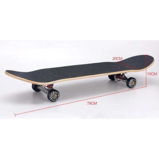 Ván Trượt Cougar- Skateboard 850-05 Chất Liệu Cao Cấp Mặt Nhám Đảm Bảo An Toàn Khi Chơi