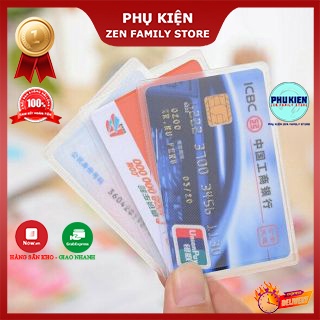 Bao bì túi đựng bằng nhựa bảo vệ thẻ ATM, Căn cước công dân, Card visit, Bằng lái xe, Thẻ sinh viên, Thẻ nhân viên