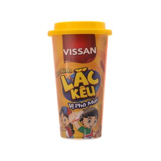 Xúc xích lắc kêu vị phô mai/BQQ/ sốt me Vissan ly 56g