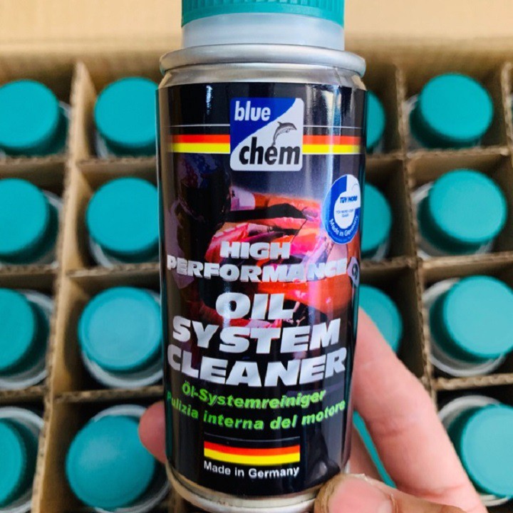 { OIL SYSTEM CLEANER } Dung dịch súc rửa động cơ BLUECHEM 50ml