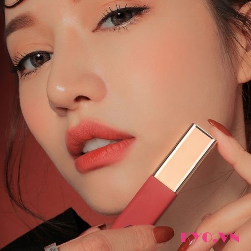 Son 3CE, Cloud Lip Tint Carrot Pink – Hồng san hô