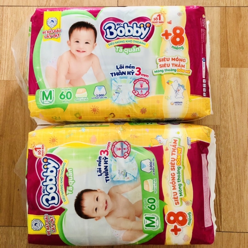 Chính hãng bỉm bobby dán/quần XS42dán/XS72dán/S56dán/M48dán/S46quần/M42quần/L38quần/XL34quần/XXL44quần/M62quần/L54quần