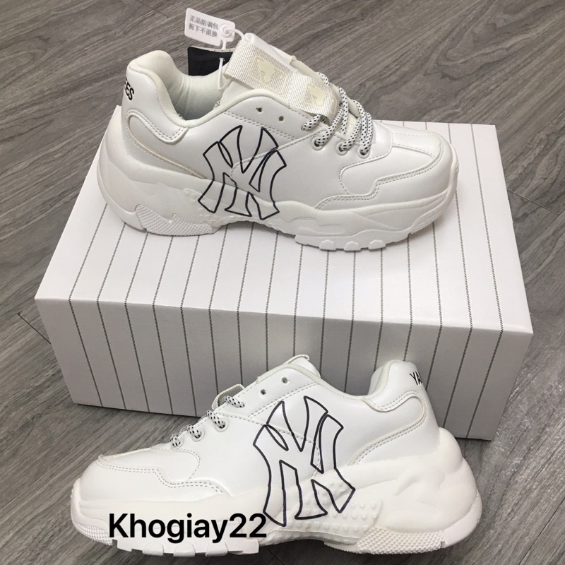 [TẶNG HỘP+TẤT] Giày 𝐌𝐋𝐁 thời trang hàn quốc NY TRẮNG