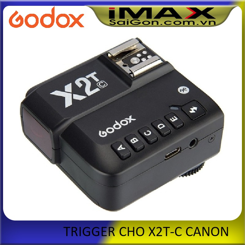 ĐIỀU KHIỂN ĐÈN GODOX X2T-C-TTL 2.4G WIRELESS FLASH TRIGGER CHO CANON