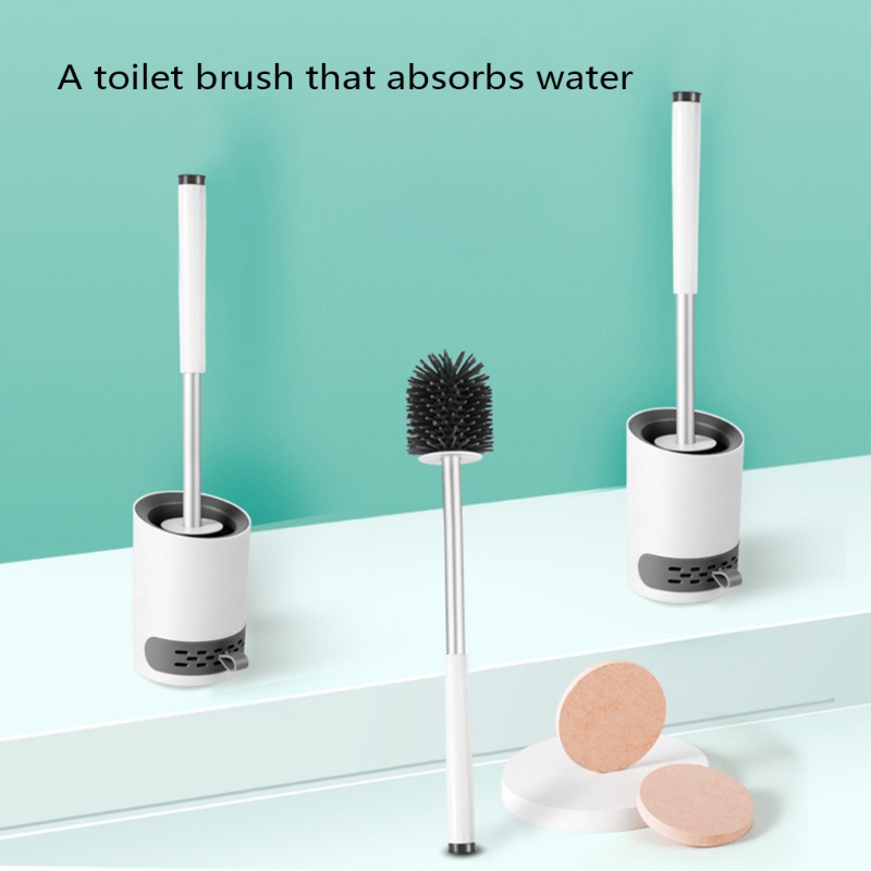 Bộ Bàn Chải Vệ Sinh Toilet Tay Cầm Dài Tiện Dụng
