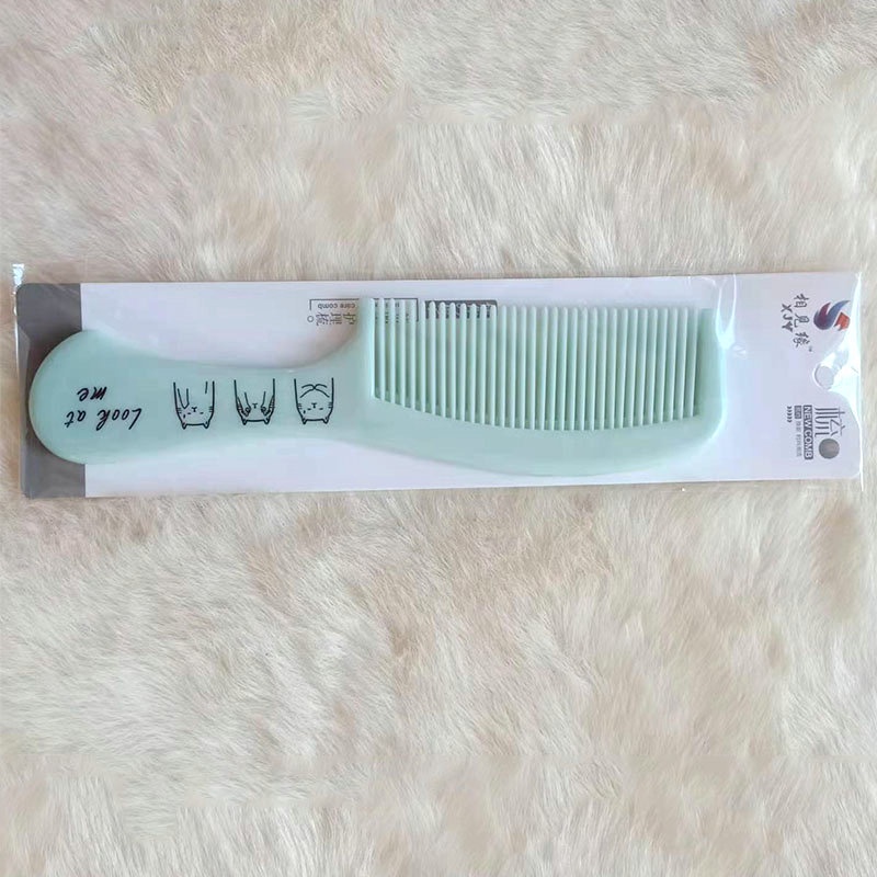 Lược Chải Tóc Răng Dày Chống Tĩnh Điện Thiết Kế Hình Hoạt Hình Dễ Thương Dành Cho Bé Gái