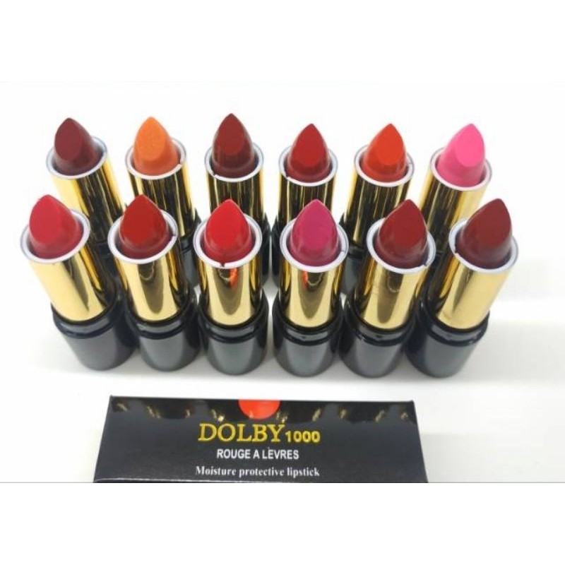 (Hàng Mới Về) Set 12 Son Môi Dolby 1000 Màu Sắc Thời Trang | BigBuy360 - bigbuy360.vn