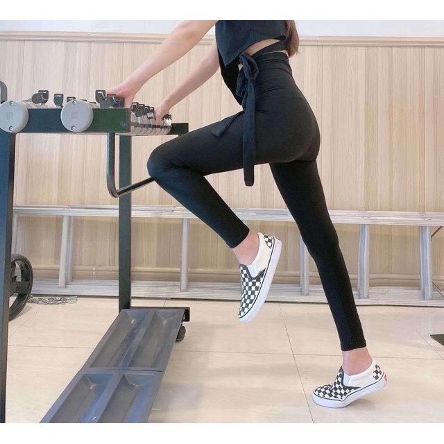 [ SIÊU HOT] Quần Đổ Mồ Hôi Tan Mỡ Bụng Sinh Nhiệt Định Hình Dáng Dài Legging Born Uncommon