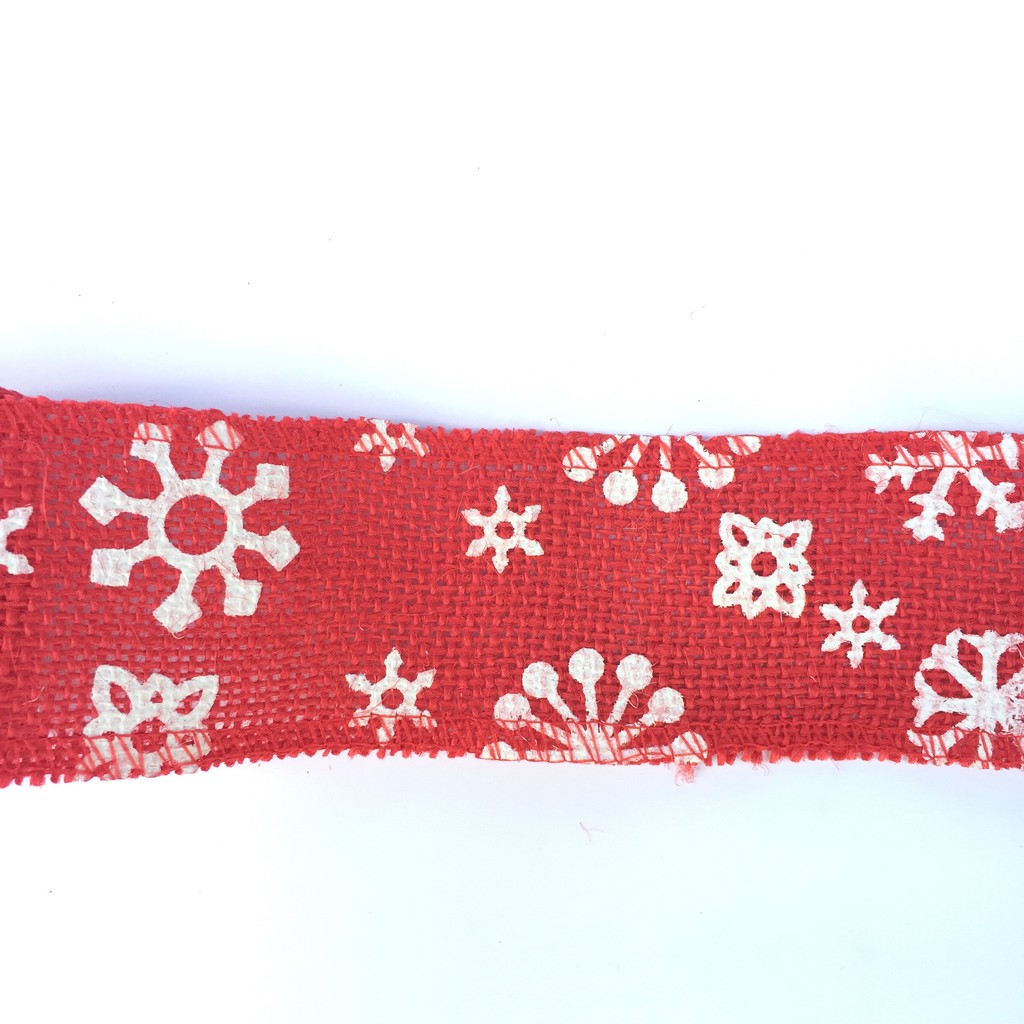 Cuộn vải bố đẹp dài 1,8m trang trí Noel - giáng sinh