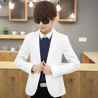 [Giá Hạt Dẻ] Áo Vest Nam form ôm body màu Trắng