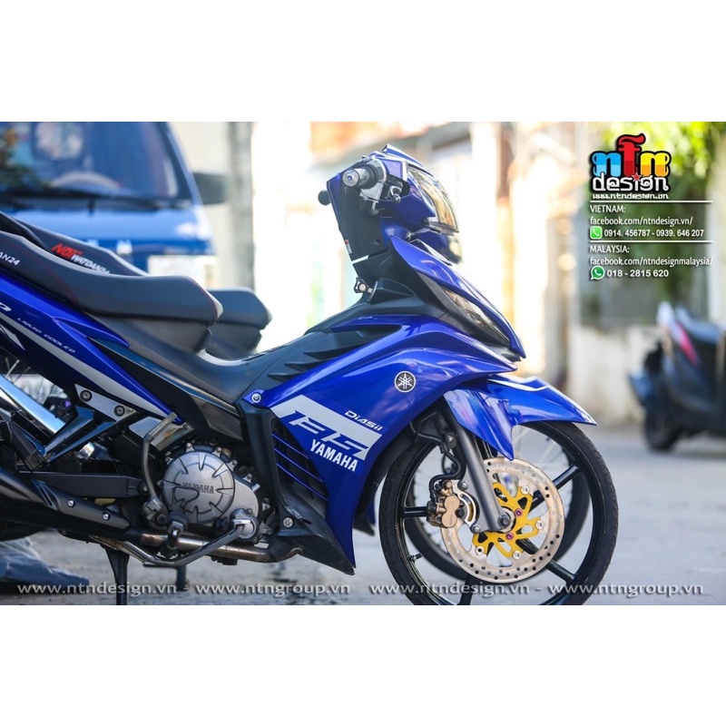 Dàn áo Exciter 135 xanh Gp đời 2012-2014