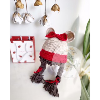 Mũ len Mickey [oder] xinh cho bé [crochet] 🍓