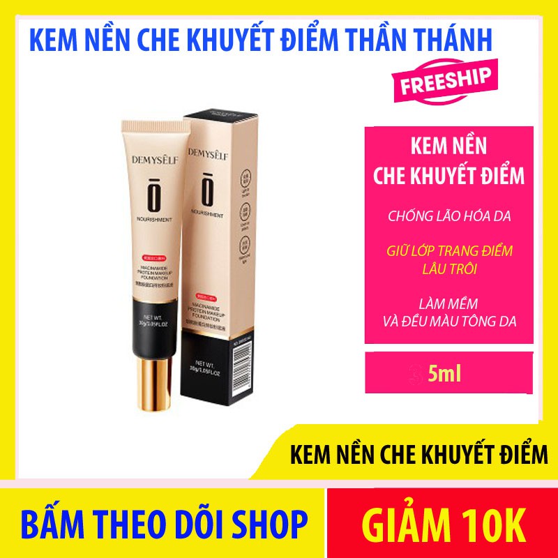 Kem nền thần thánh Mịn Nhẹ Che Khuyết Điểm Kiềm Dầu G209 HOT