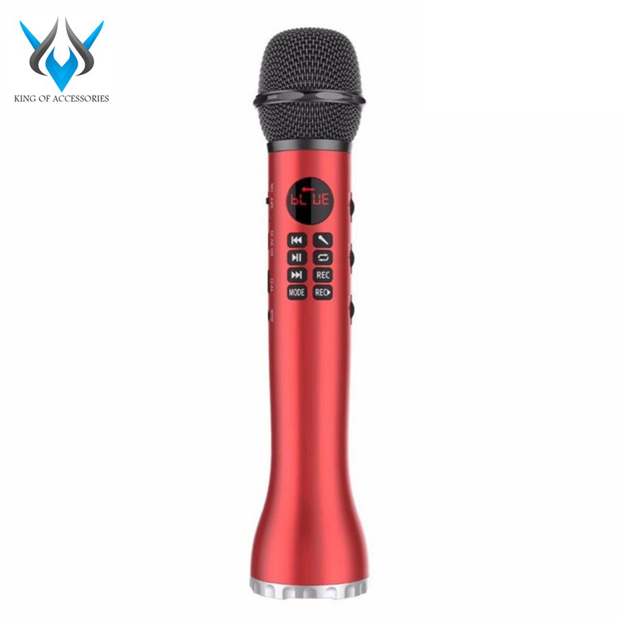 Micro Karaoke Bluetooth cao cấp thế hệ mới L-598 âm thanh chất lượng