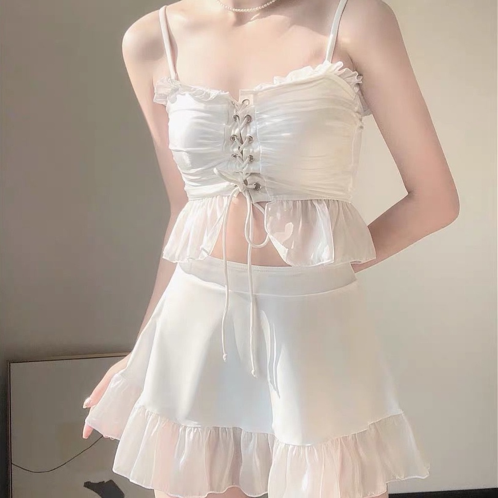 Bộ Đồ Bơi Ba Mảnh Dáng Ôm Thiết Kế Mới Thời Trang Cho Nữ