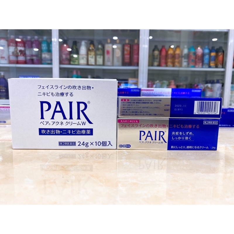 Kem Mụn PAIR Nhật Bản Hỗ Trợ Cải Thiện Mụn Cám, Mụn Đầu Đen 24g