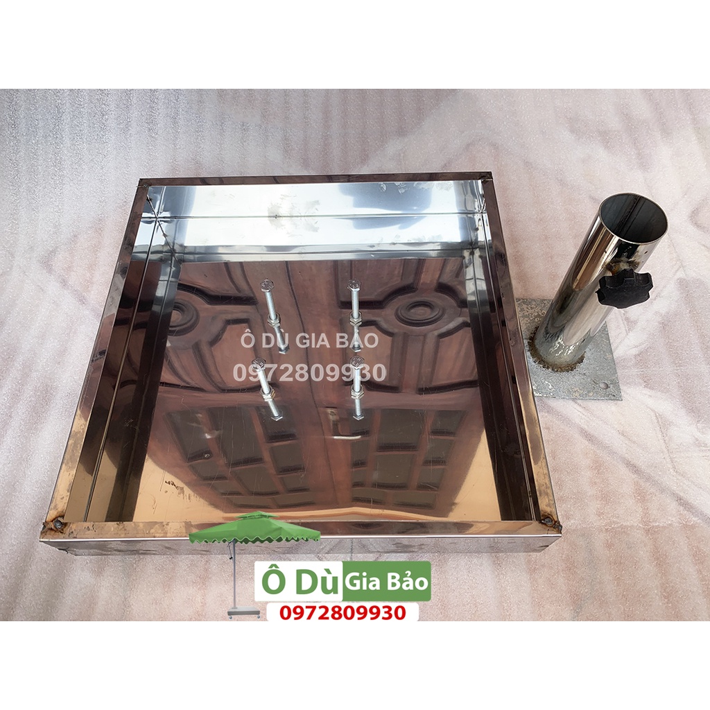 Đế ô chính tâm 2m7,3M 25kg(Chưa bao gồm bê tông tiết kiệm vận chuyển)