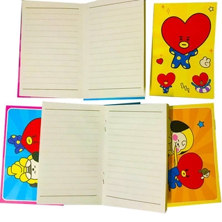 RJ Sổ Tay 10.5x7cm Dễ Thương Cho Fan Bts Bt21