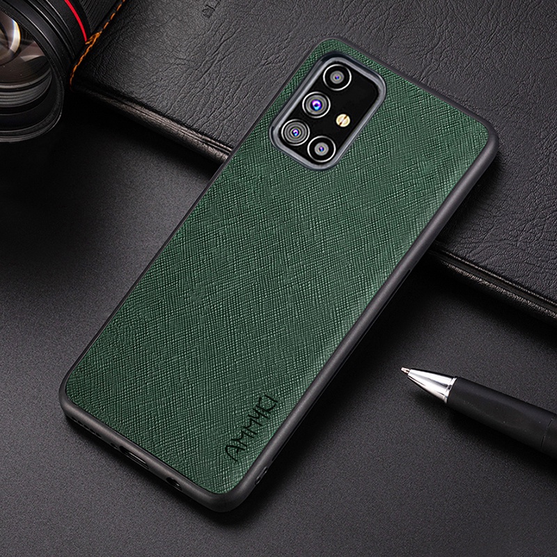 Ốp Điện Thoại TPU Silicone Mềm Họa Tiết Đan Chéo Cho Samsung Galaxy A31 A41 M31S M51 Samsung Galaxy A51 A71 5G