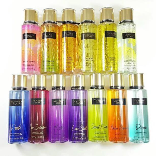 Xịt Thơm Toàn Thân Hương Nước Hoa Victoria's Secret Fragrance Mist