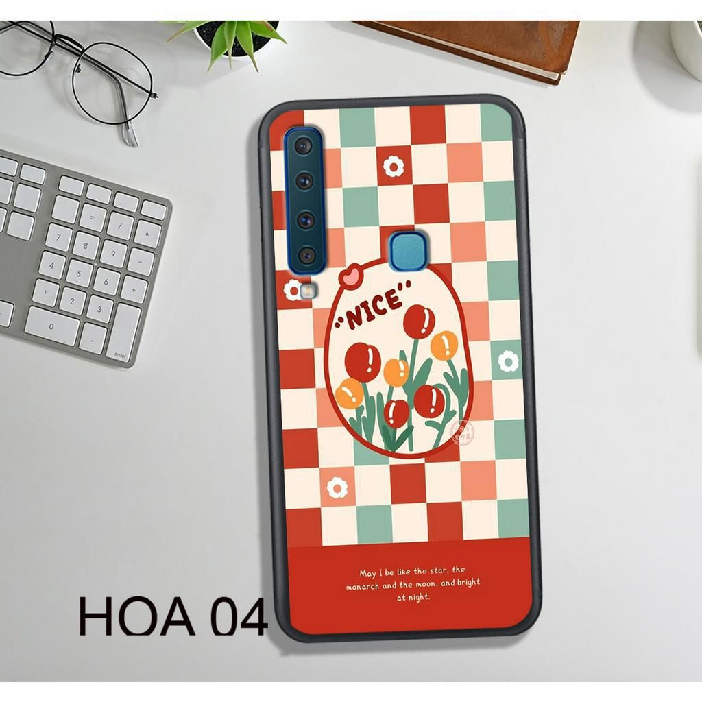 Ốp Lưng  Samsung A30S - A50 - A70 - A7 2018 - A9 2018, In Hình HOA, Màu Sắc Bắt Mắt.