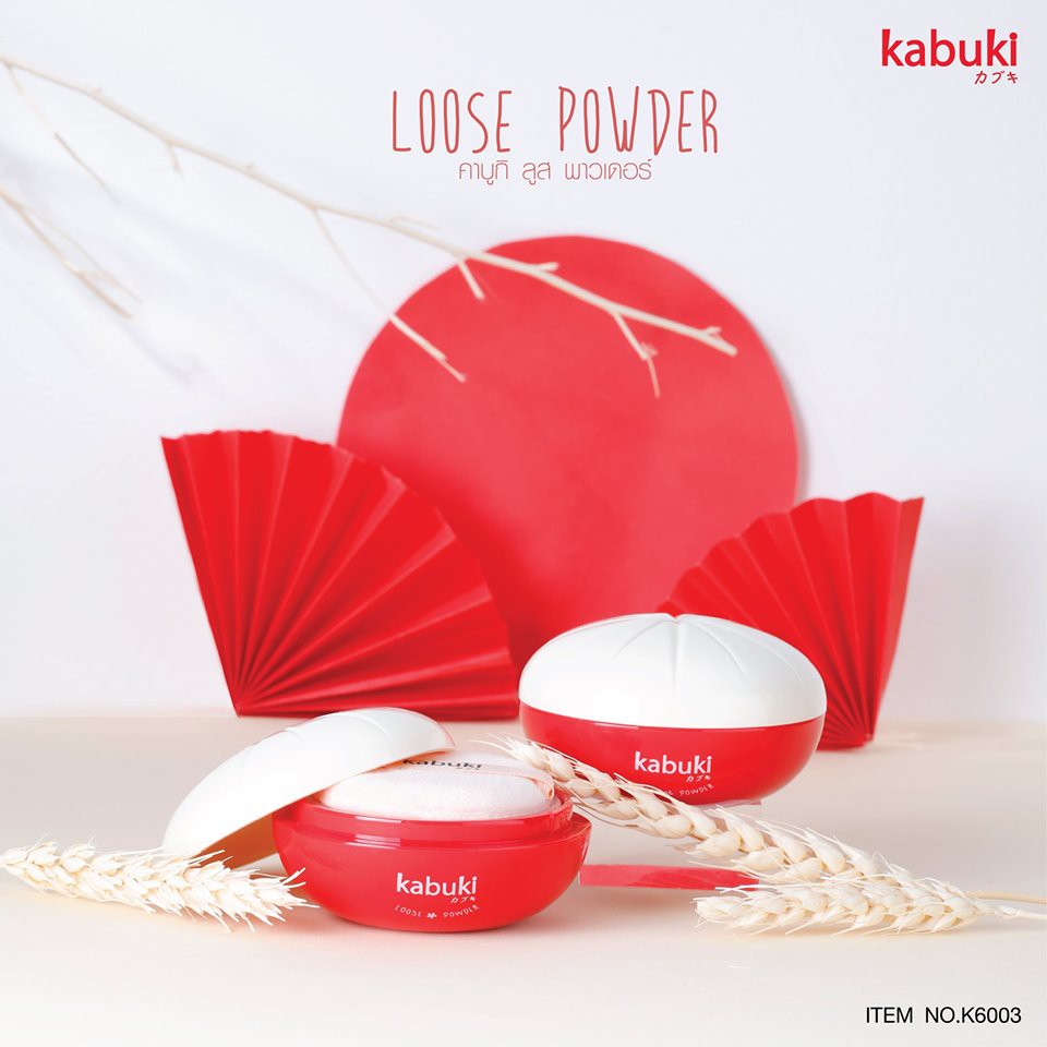 (Auth Thái-Tông Sáng) Phấn Phủ Dạng Bột Kabuki Loose Powder K6003